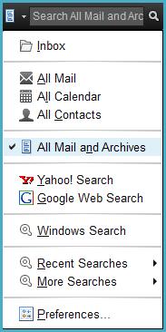 Search Mail and Archives