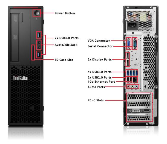 Section I: System Overview System Overview P310 Tower P310 SFF The single processor workstation P310 uses a Micro Advanced Technology Extended (MATX) motherboard, both 250 watt (W), and an optional