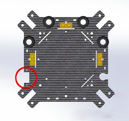 Preparing the x -configuration 1. Attach the 3 black L-connectors below the base plate (Fig. 9).