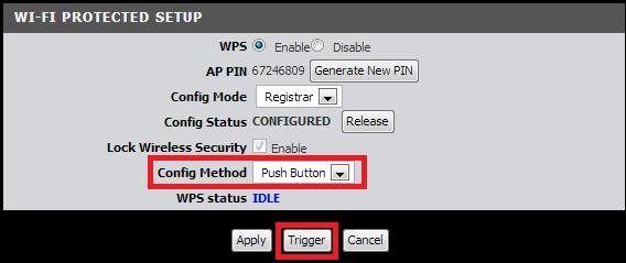 3. To add a wireless device to your network, simply the push the WPS button on the wireless device (consult wireless device s User s Guide for length of time), you are connecting, then in your router