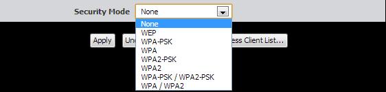 Advanced wireless settings Setup > Wireless Settings 4. Check the Enable option the selected SSID.