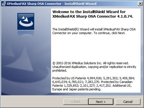 Chapter 3 Fax Connector Installation 3. Simply follow the instructions of the installer.