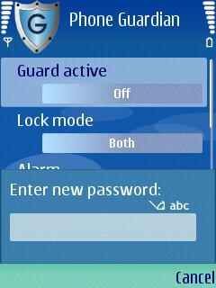 At the first application start you will be prompted to enter a password, and then to confirm the password.