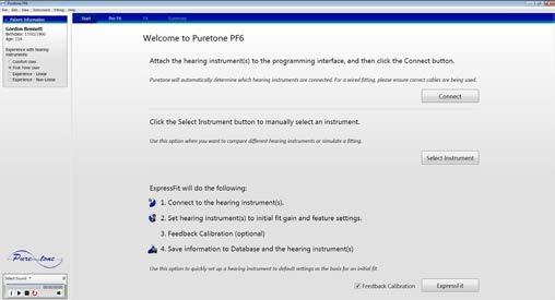 programming software for Puretone