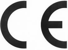 . COMPLIANCE WITH FOLLOWING REGULATIONS The CE marking is a mandatory European marking for certain product groups to indicate conformity with the essential health and safety requirements set out in
