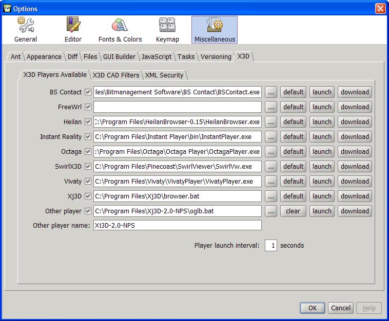 Download, configure viewers: Tools,