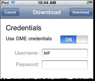 Using DME for ios devices : E-mail Add to Existing Contact lets you browse for an existing contact to which you want to add the information.