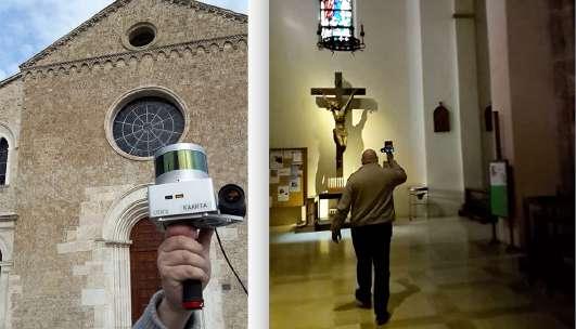 INTERIOR SURVEY TERNI, SAN FRANCESCO CHURCH DATE: 09/02/2017 LOCATION: Terni, San Francesco Church Interior survey with