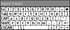 3 Detailed Operation Keyboard To display the Soft Input Panel icon in the system tray 1. In the Control Panel, double-tap Input Panel. The Input Panel Properties dialog box appears. 2.