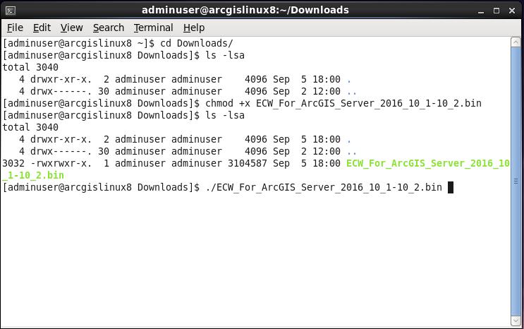 Linux 1. Download and extract the installer.