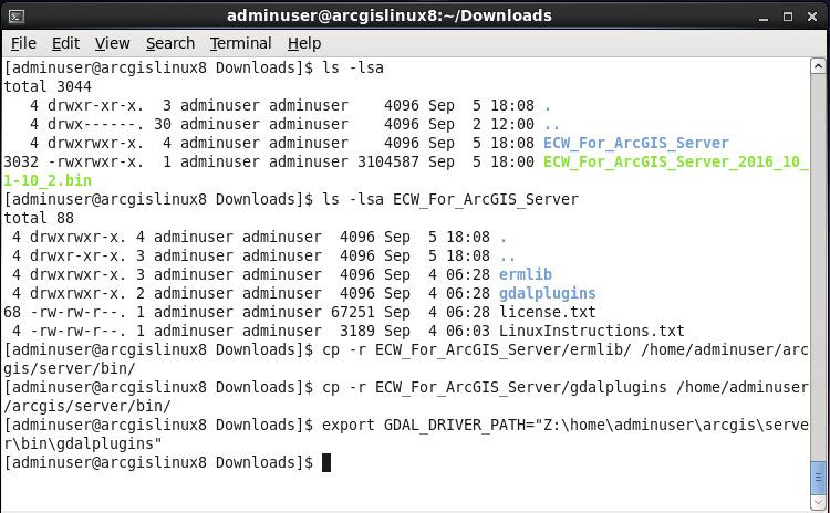 ArcGIS Java folder: a.