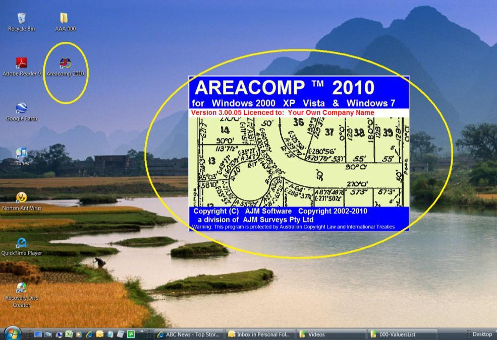 Here s how easy it is to use Areacomp 2010 OK we say Areacomp is so easy to use that anyone from age 8 to 80 can master it in no time.
