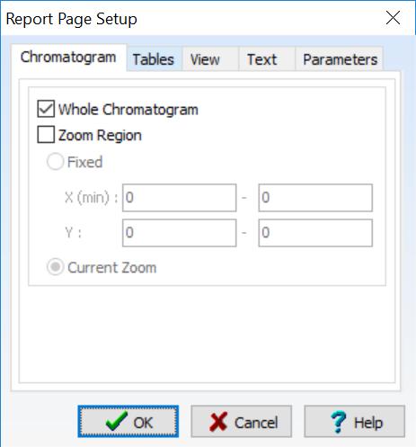 Click the small black arrow next to the Report button to see the shortcut menu: Make sure the Standard option is checked and then click Report Setup In the Report Page Setup window, go through all