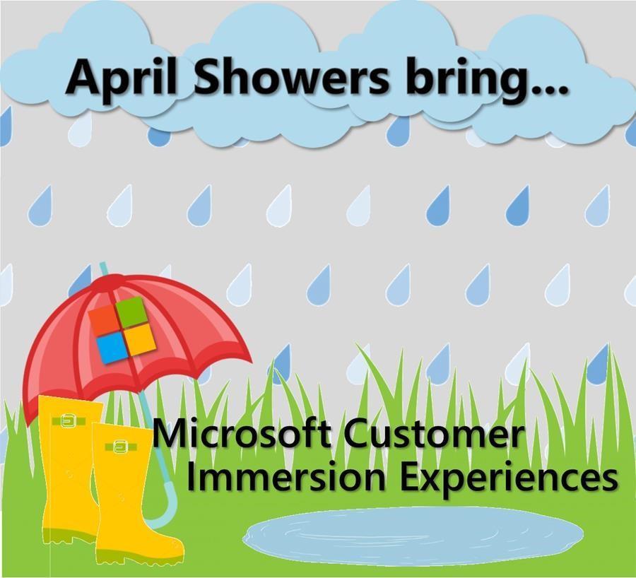Don t get caught in the rain and miss out on this Office 365 Customer Immersion Experience!