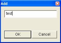Figure 4-6 2. Click any place on the image. This dialog box appears. Figure 4-7 3. Type the desired text, and click OK. The text is overlaid on the image. 4. Click on the text and drag it to any place on the image.