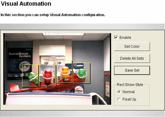 4 Administrator Mode 4.1.7 Visual Automation This intuitive feature helps you automate any electronic device by triggering the connected output device.
