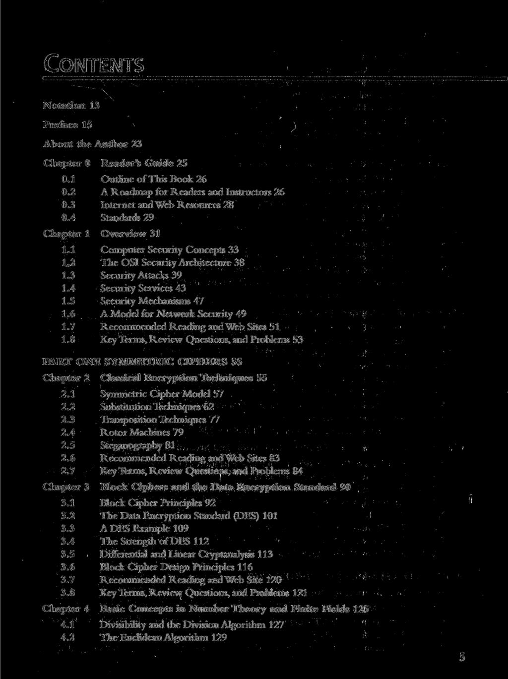 CONTENTS Notation 13 Preface 15 About the Author 23 Chapter 0 Reader's Guide 25 0.1 Outline of This Book 26 0.2 A Roadmap for Readers and Instructors 26 0.3 Internet and Web Resources 28 0.