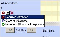 Chapter 2. Using the Zarafa WebAccess Figure 2.30. Meeting request 8. Colleagues can be added via the Add a name field. 9. Attendees can be marked either as required or as optional.