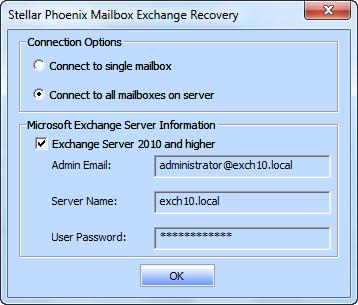 You can export the recovered file to an Exchange Mailbox as well, using the following steps: Right Click on the tree item which you want to export and select Export