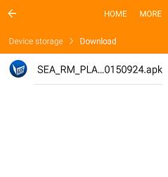 01. Copy & Run Retail Mode Application APK 1. Download Retail Mode Application APK from the link provided (page 6) to a computer 2.
