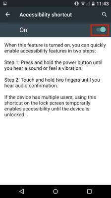 Control Accessibility