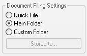 USING THE DOCUMENT FILING FUNCTION (Retention/Document Filing) This function is used to store a print job as a file on the machine's hard drive, allowing the job to be printed from the operation