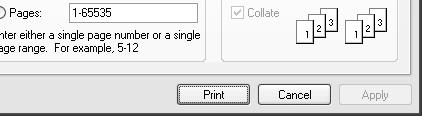 USING SAVED SETTINGS Open the printer driver properties window from the print window of the software application. (1) Select the printer driver of the machine. (2) Click the [Preferences] button.