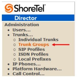 For further information on SIP Trunk with Media Proxy please refer to Chapter 18 of the ShoreTel 14.x System Administration Guide. 5.
