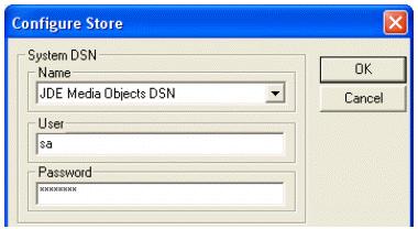 6 CREATE!ARCHIVE AND JDE MEDIA OBJECTS JDE Media Objects Archive Setup 6 Type the store folder information in the PDF store directory section.
