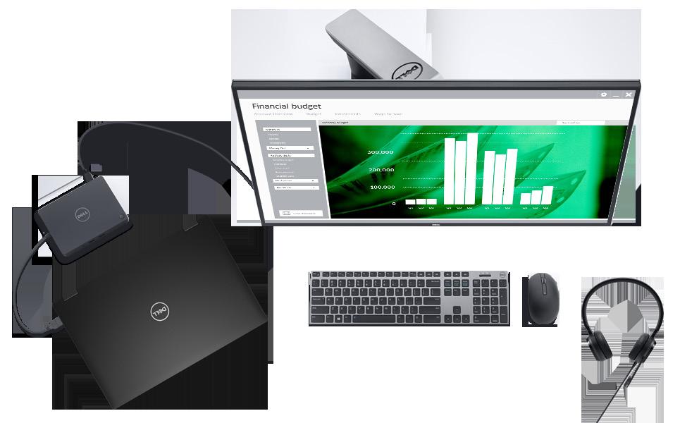 Docking scenarios Whatever your needs, Dell has just the right USB-C docking solution for you.