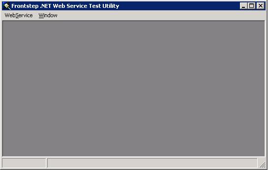 E MAPICS.NET Web Service Test Utility This utility provides a test client for the.net Web Service (.NET API). If you install the.