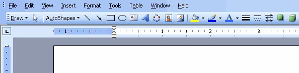 Figure 2 Standard toolbar The Formatting toolbar (Figure 3) is used to select the font type, size, alignment, numbers, bullets, etc.