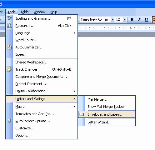 Labels In Word you can create and print labels for a single item or create customized labels. To create a label, start Word.