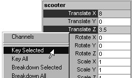 How To Set Keys There are a number of ways to set keys in Maya. Each one offers a different way of recording time and value information.