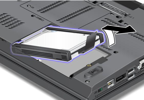 5. Remove the hard disk drive by