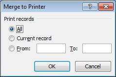 This will allow you to print one ticket for proofing and to make sure your tickets are loaded into the printer