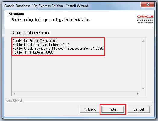 9 Oracle Application Express 9- Review installation