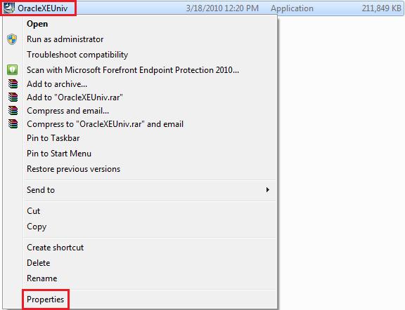 2 Oracle Application Express 2- One the file is downloaded navigate to the directory