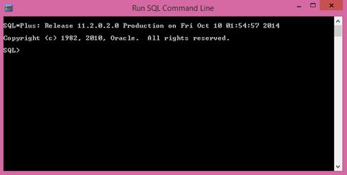 10 SQL Command Line SQL*Plus It is an interactive command-line query tool that is installed with Oracle Database Express Edition.