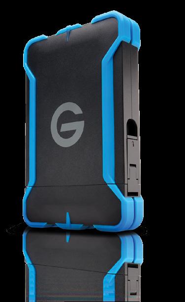 G DRIVE ev ATC Rugged, all-terrain drive solution G-DRIVE ev ATC with Thunderbolt is as rugged 1 as you want to be.