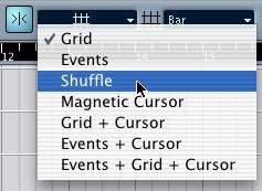 Using menus Main menus The menus in the main Cubase SX/SL menu bar are always available, regardless of which window is active.