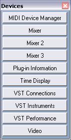 2. If you chose the Selected or Cascaded modes, select the desired windows by clicking in the list. As usual, you can select multiple items by holding [Shift] or [Ctrl]/[Command] and clicking. 3.