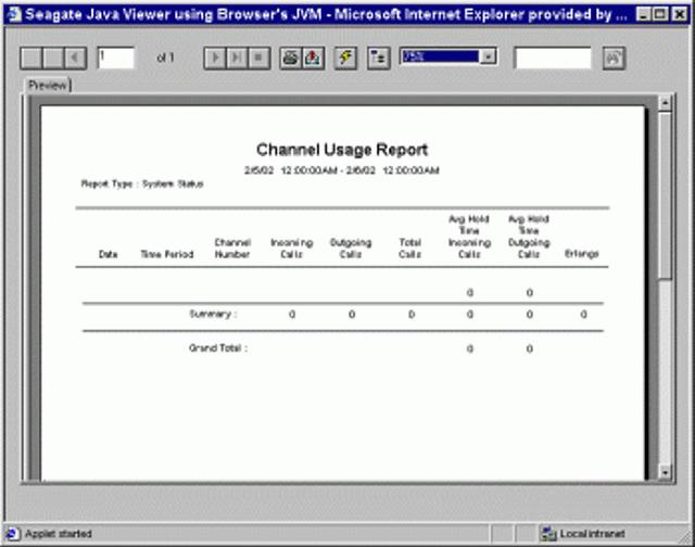 Reporter requirements 15 Benefits of reports Analyze the information in reports to establish a pattern of normal system behavior As you collect reports over time, you can: monitor system usage and