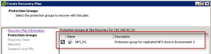 On the Response Times page of the Create Recovery Plan wizard, specify how long you want the recovery plan to wait for a response from a virtual machine after various recovery plan events, and