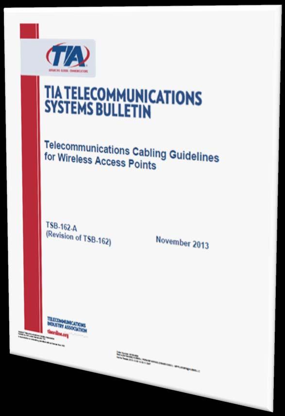 Scope This TSB provides guidelines for supporting wireless local area networks (WLAN) in