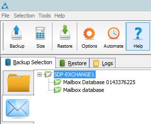 Excluding all databases on a server To exclude all databases on a server: 1. Right-click the folder icon of the included server ( ). 2. Click Deselect.