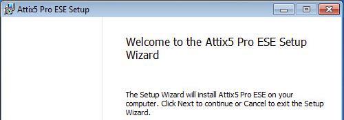 If you receive a Windows User Account Control message, asking you if you wish to allow the Attix5 Pro installation program to make changes to the computer, click Yes to proceed.