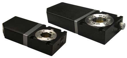 Rotary Stages Mechanical-Bearing, Worm-Driven Rotary Stage Low profile and compact with aperture Precision worm-gear drive DC servo or stepper motor Continuous 360 rotary positioning Graduated