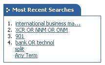 Record Keeping There are several ways to save records of your research within CCH Capital Changes Daily. Most Recent Searches 1. Click Search to return to the Search Template.