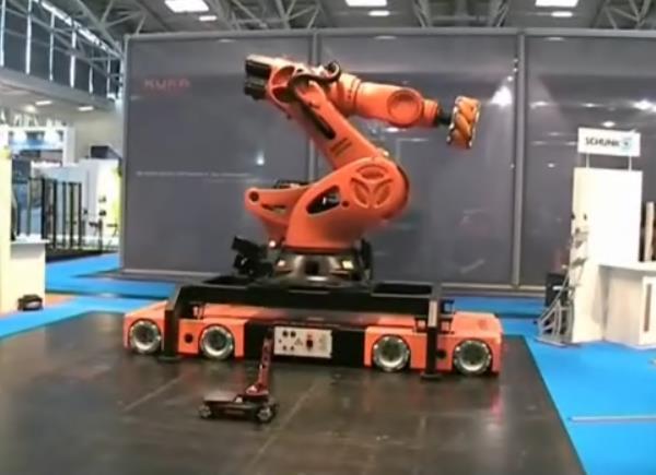 processes The same robot can carry a lot of different tools Robots